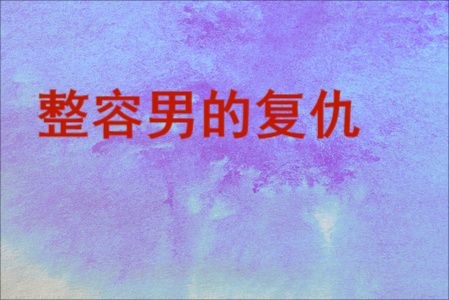 整容男的複仇