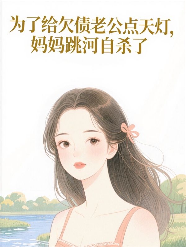 為了給欠債老公點天燈，媽媽跳河自殺了
