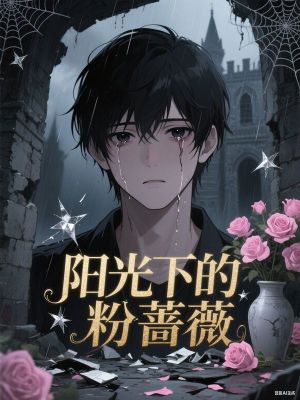 陽光下的粉薔薇