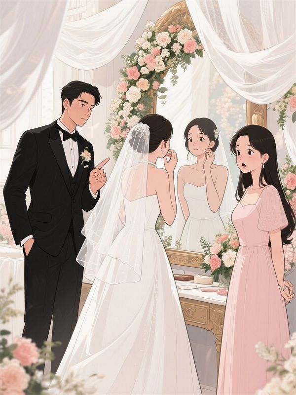婚禮當天，丈夫讓我給他青梅當伴娘