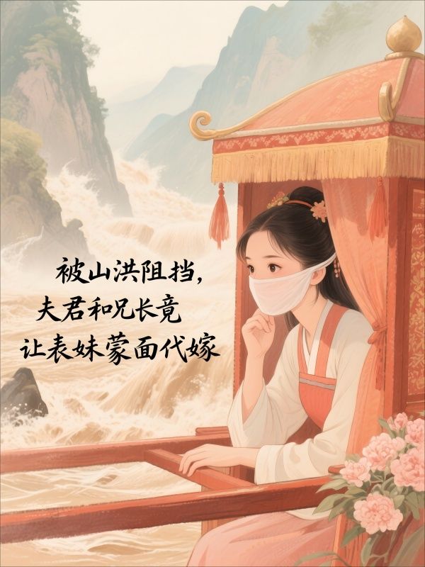 被山洪阻擋，夫君和兄長竟讓表妹蒙麵代嫁