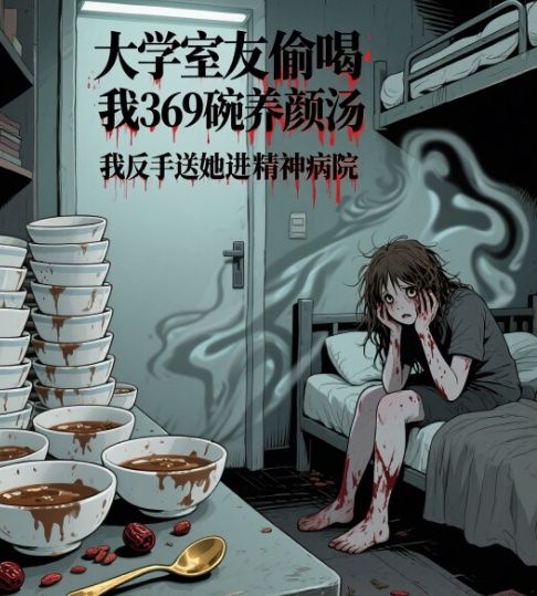 大學室友偷喝我369碗養顏湯，我反手送她進精神病院
