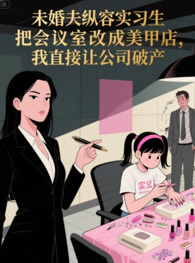 未婚夫縱容實習生把會議室改成美甲店，我直接讓公司破產