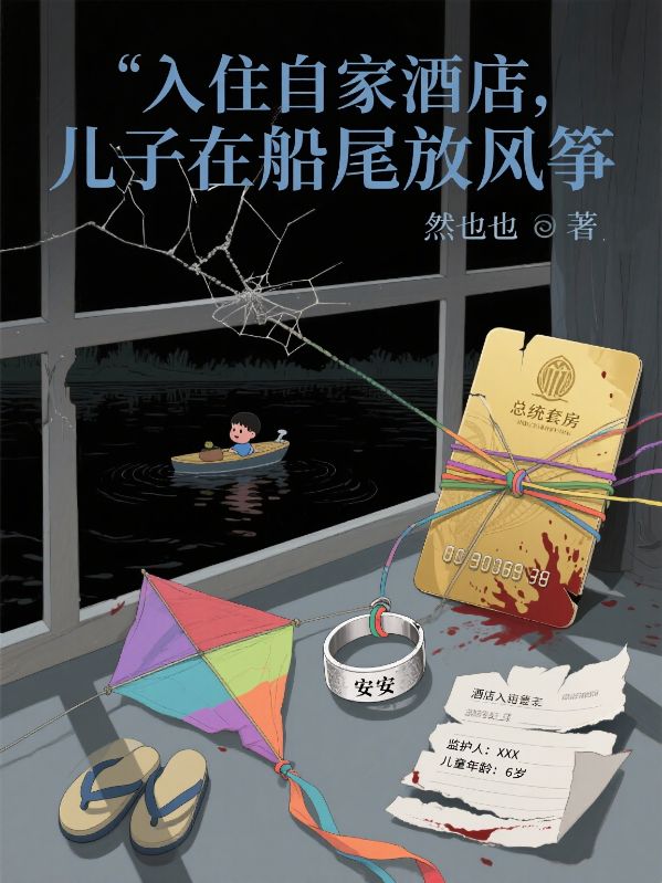 入住自家酒店，兒子卻被綁在船尾放風箏