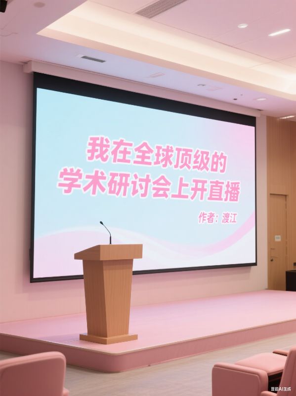 我在全球頂級的學術研討會上開直播