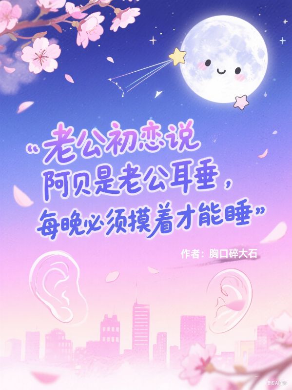 老公初戀說阿貝貝是老公耳垂，每晚必須摸著才能睡