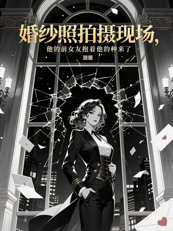 婚紗照拍攝現場，他的前女友抱著他的種來了