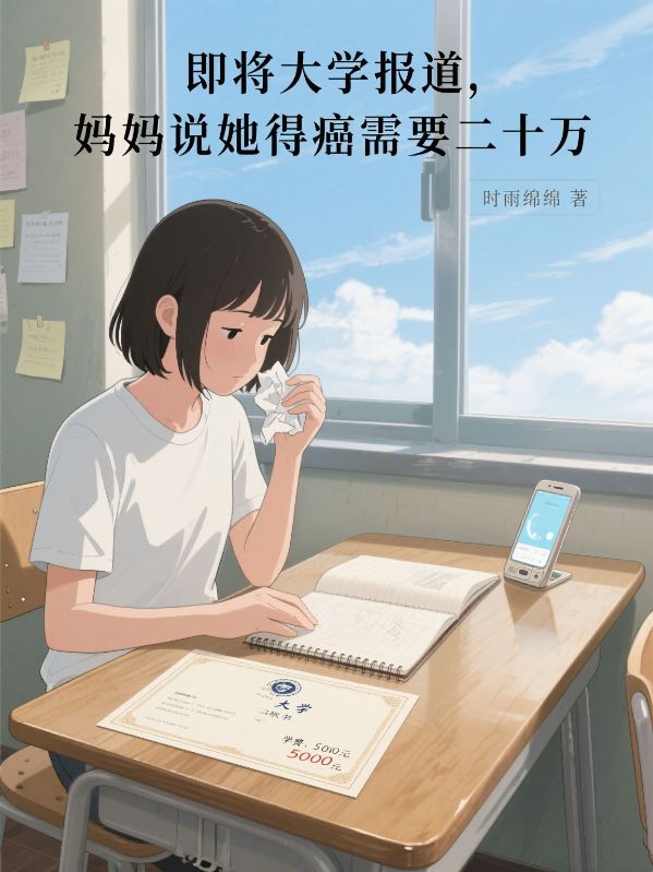 即將大學報道，媽媽說她得癌需要二十萬