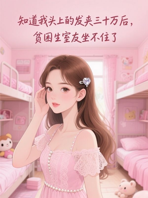 知道我頭上的發夾三十萬後，貧困生室友坐不住了