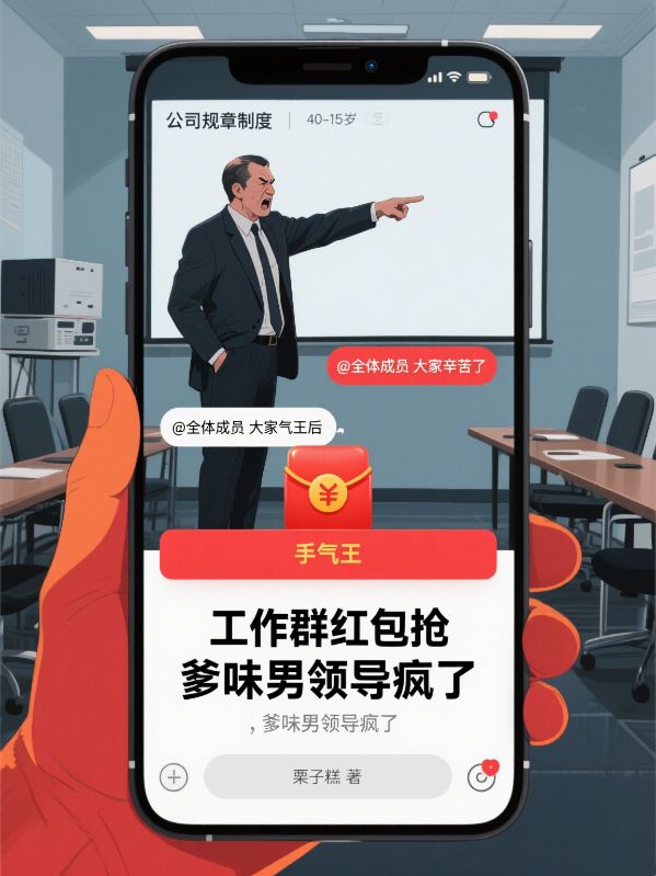工作群紅包搶到手氣王後,爹味男領導瘋了