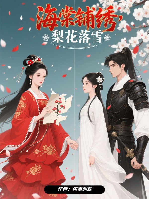 海棠鋪繡，梨花落雪