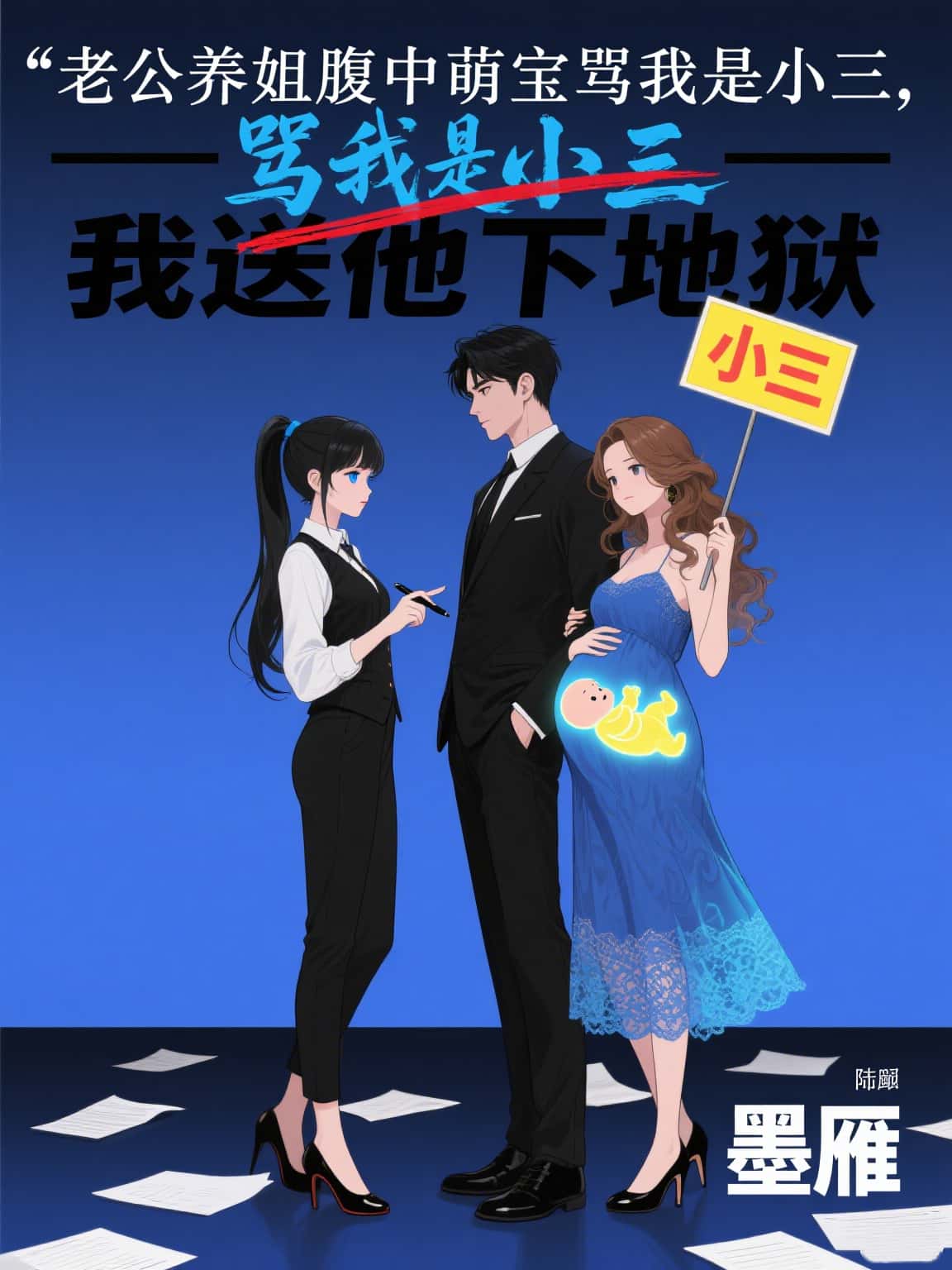 老公養姐腹中萌寶罵我是小三，我送他下地獄