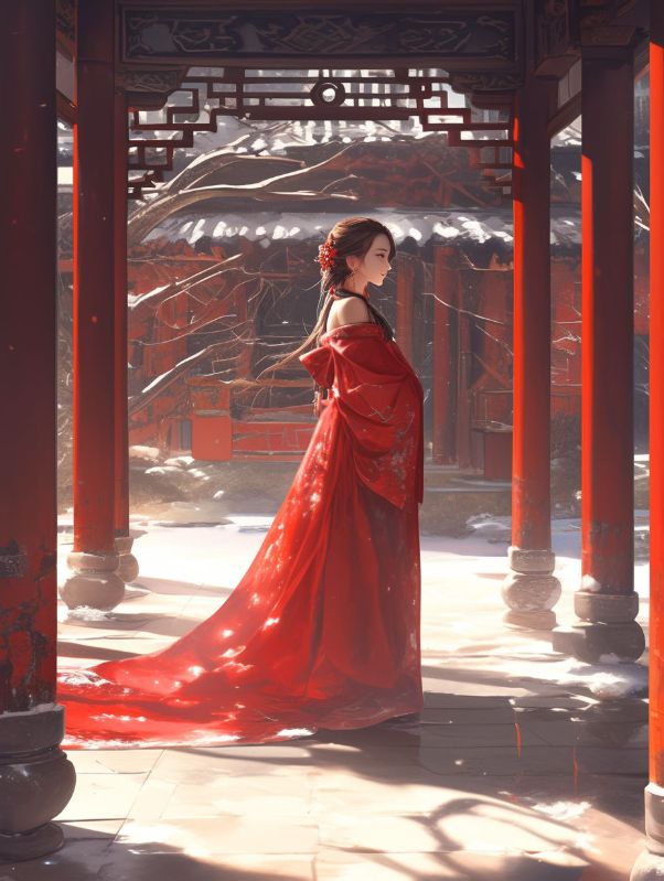 梅落滿襟思故人