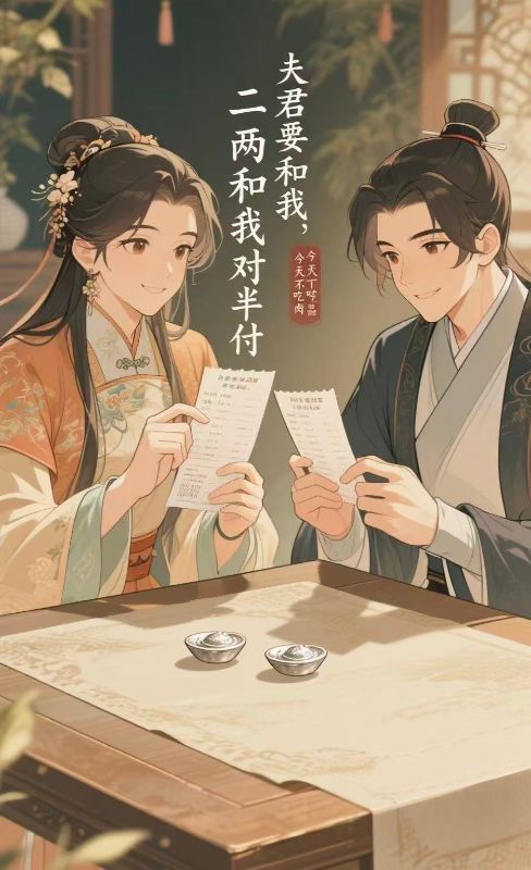 二兩銀子，夫君要和我對半付
