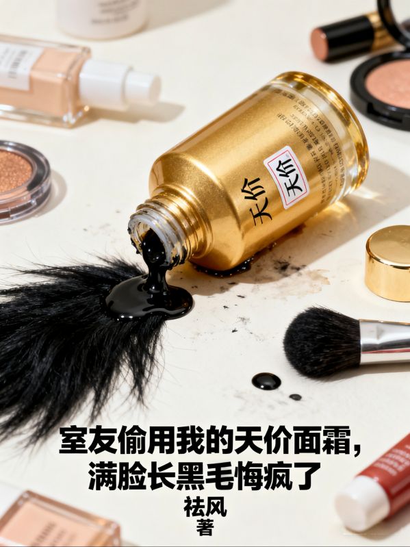 室友偷用我的天價麵霜，滿臉長黑毛悔瘋了