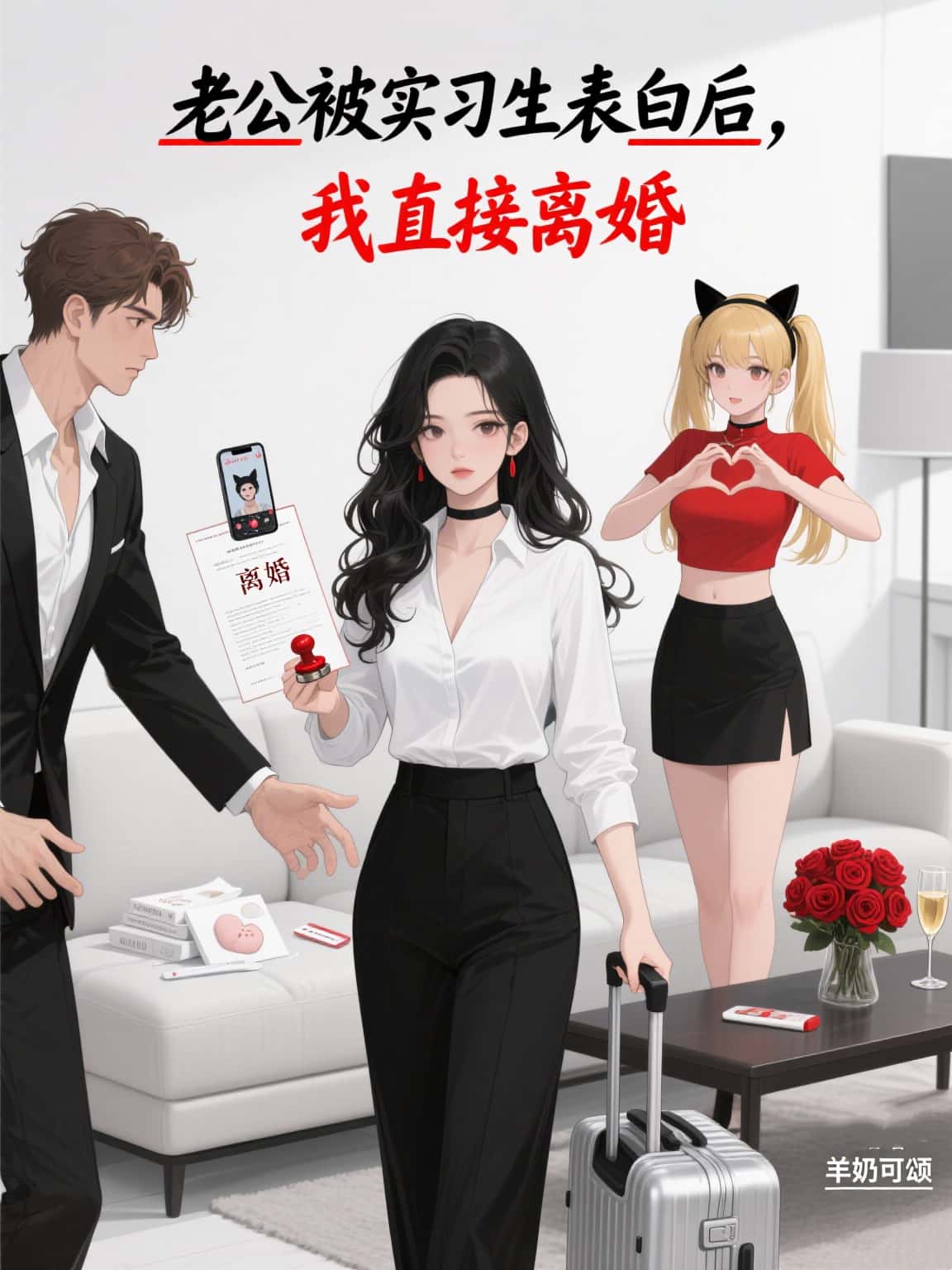 老公被實習生表白後，我直接離婚