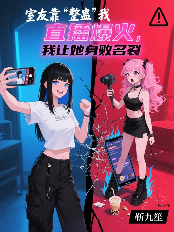 室友靠整蠱我直播爆火，我讓她身敗名裂改