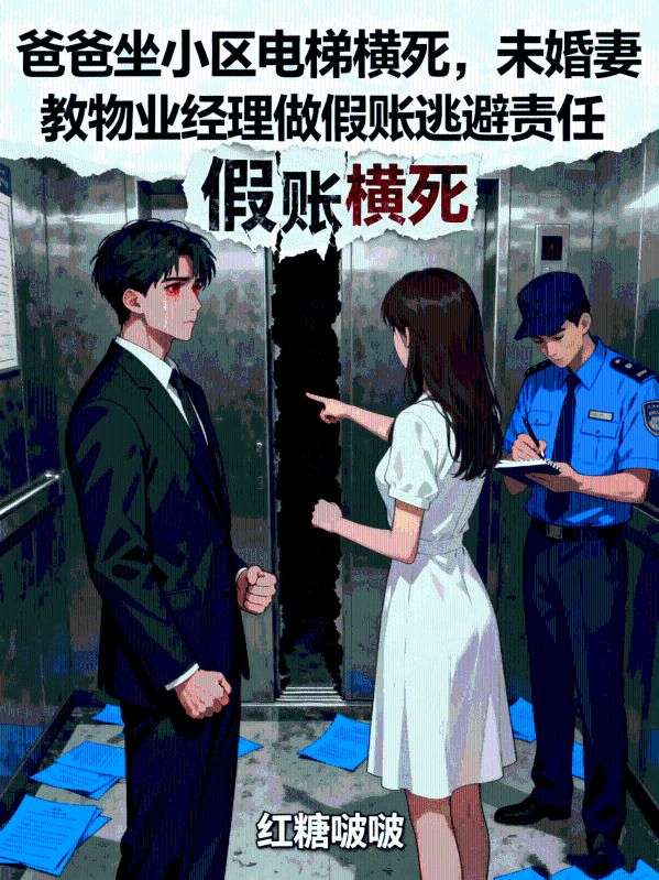 爸爸坐小區電梯橫死，未婚妻教物業經理做假賬逃避責任