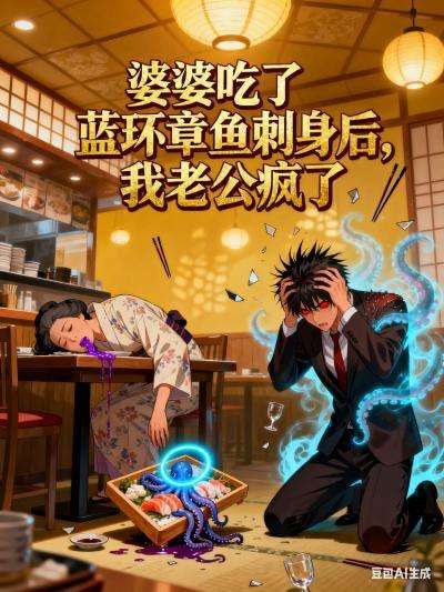 婆婆吃了藍環章魚刺身後，我老公瘋了
