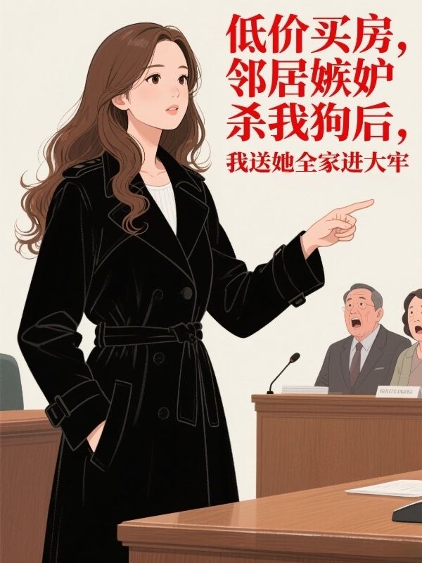 低價買房，鄰居嫉妒殺我狗後，我送她全家進大牢