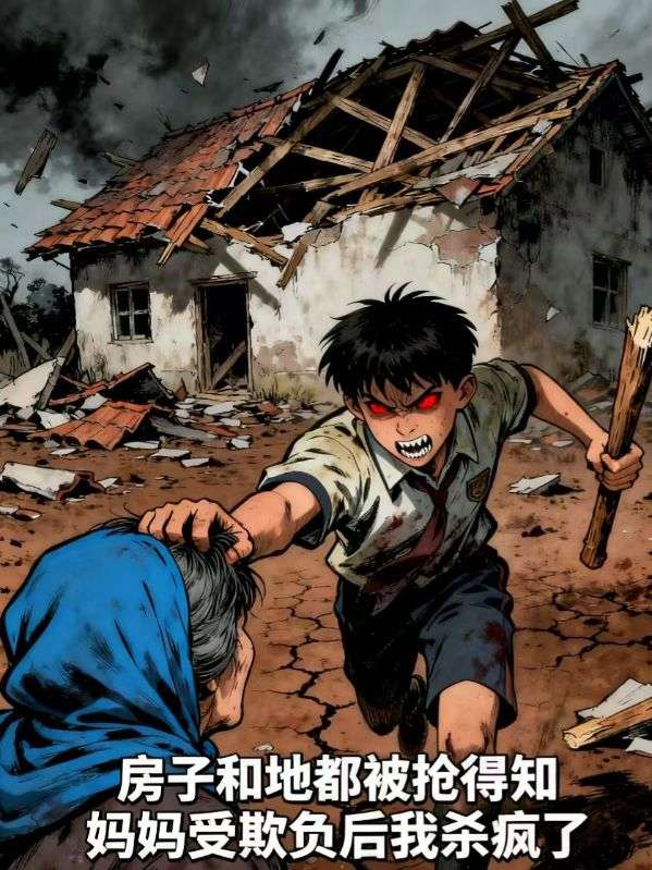 房子和地都被搶，得知媽媽受欺負後我殺瘋了