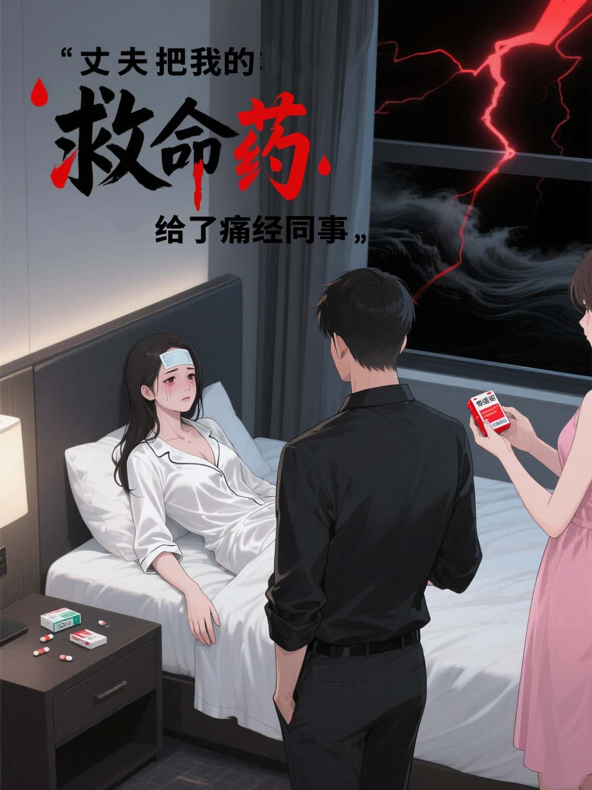丈夫把我的救命藥給了痛經同事