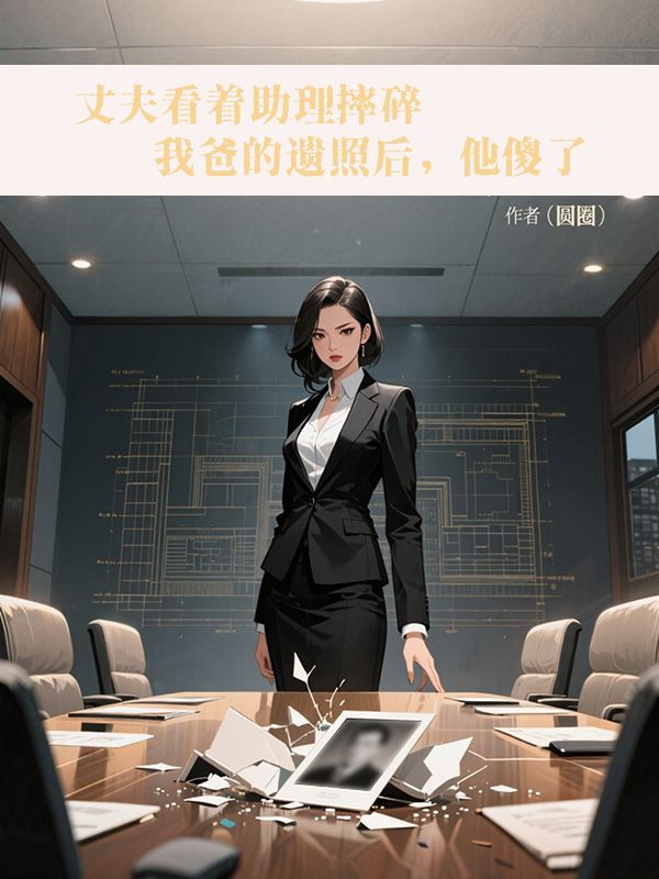 丈夫看著助理摔碎我爸的遺照後，他傻了