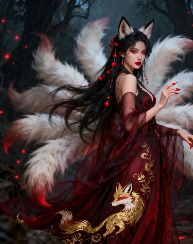 九尾盡斷後，他扔我喂狗