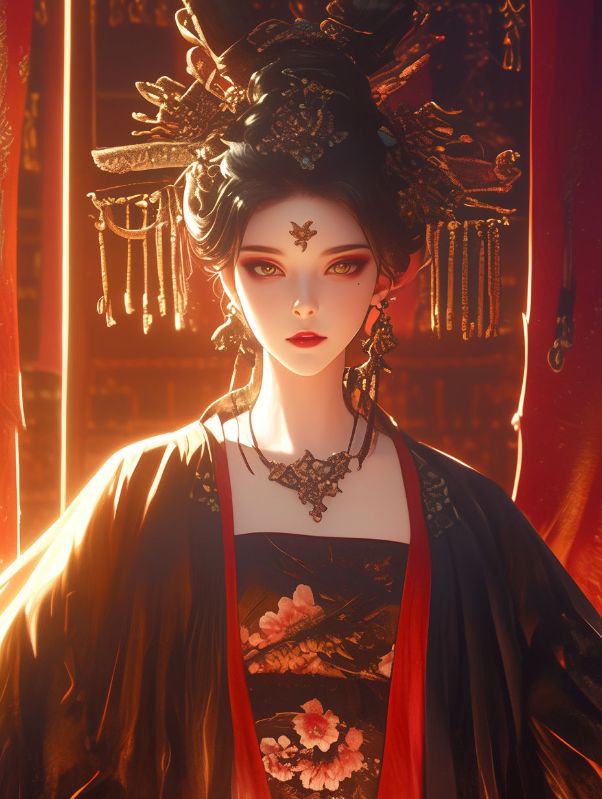 杏雨昭昭望春寒