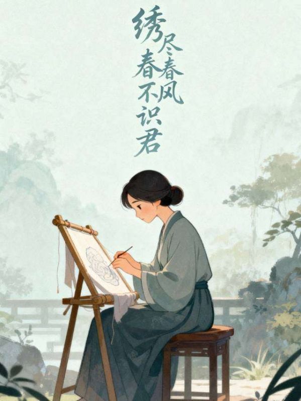 繡盡春風不識君