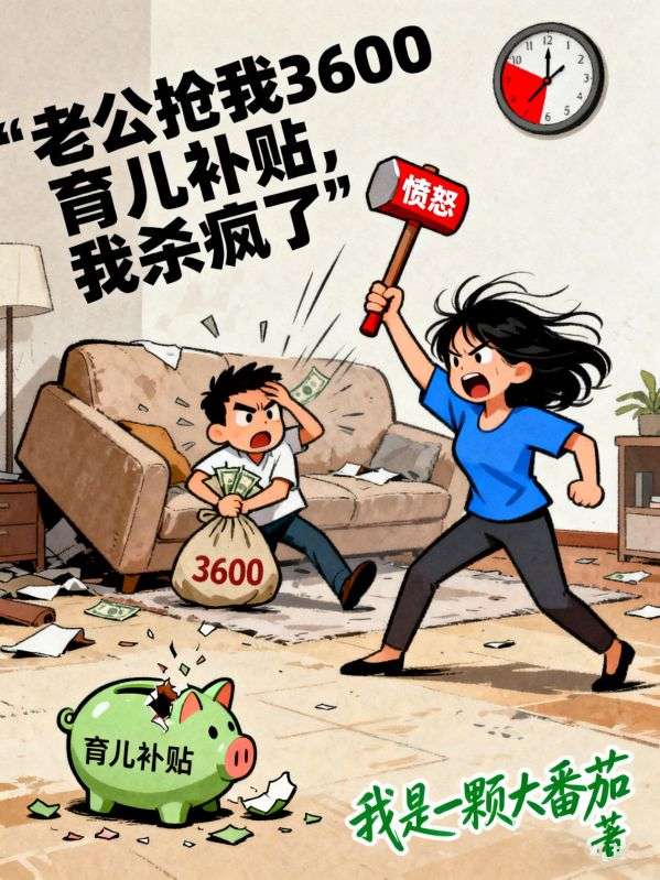 老公搶我3600育兒補貼，我殺瘋了