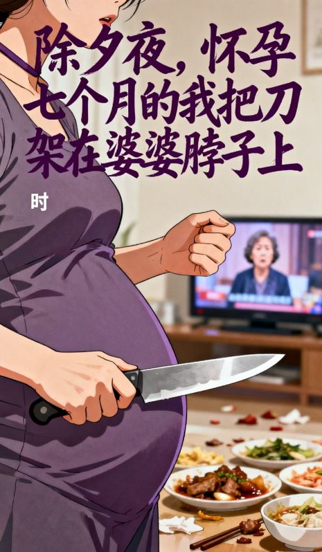 除夕夜，懷孕七個月的我把刀架在婆婆脖子上