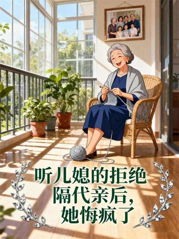 聽兒媳的拒絕隔代親後，她悔瘋了