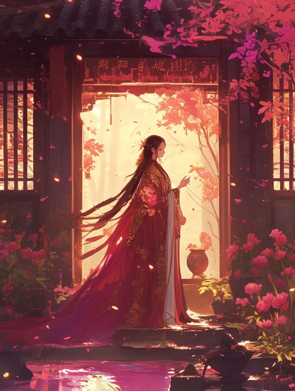 水仙辭鏡月如霜