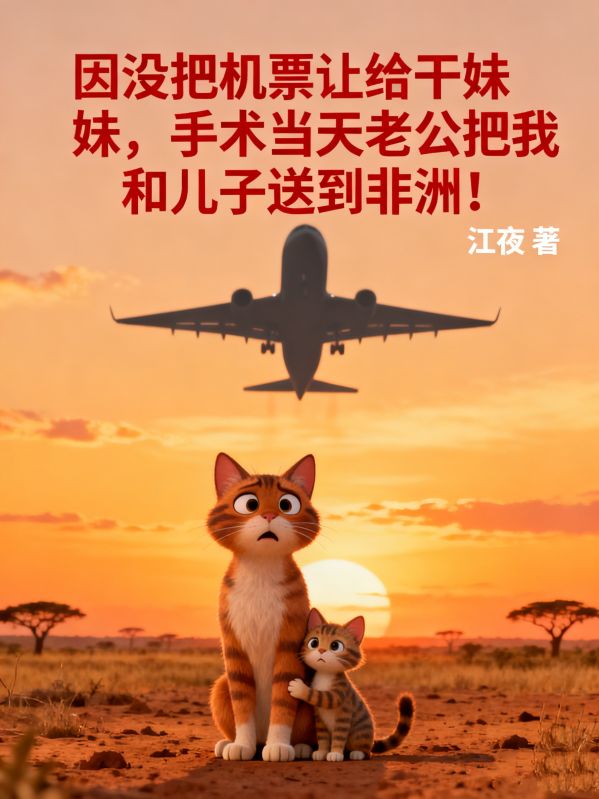 因沒把機票讓給幹妹妹，手術當天老公把我和兒子送到非洲！