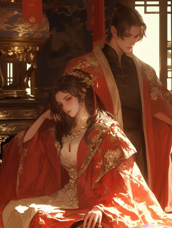 海棠影下愛不再