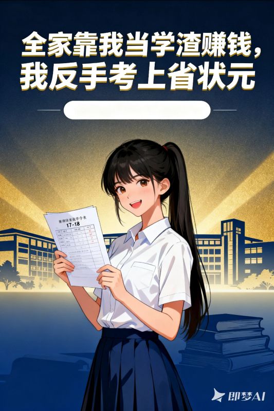 全家靠我當學渣賺錢，我反手考上省狀元