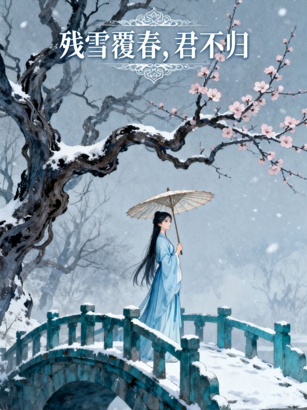 殘雪覆春，君不歸