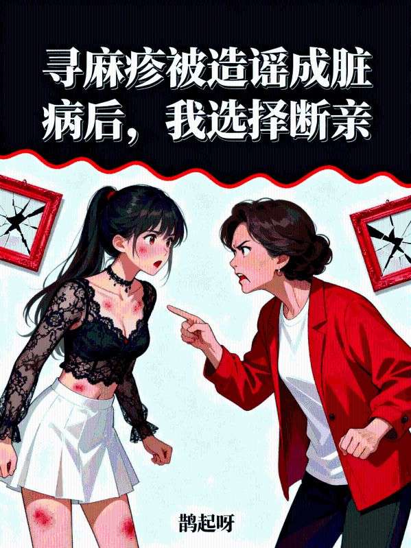 尋麻疹被造謠成臟病後，我選擇斷親