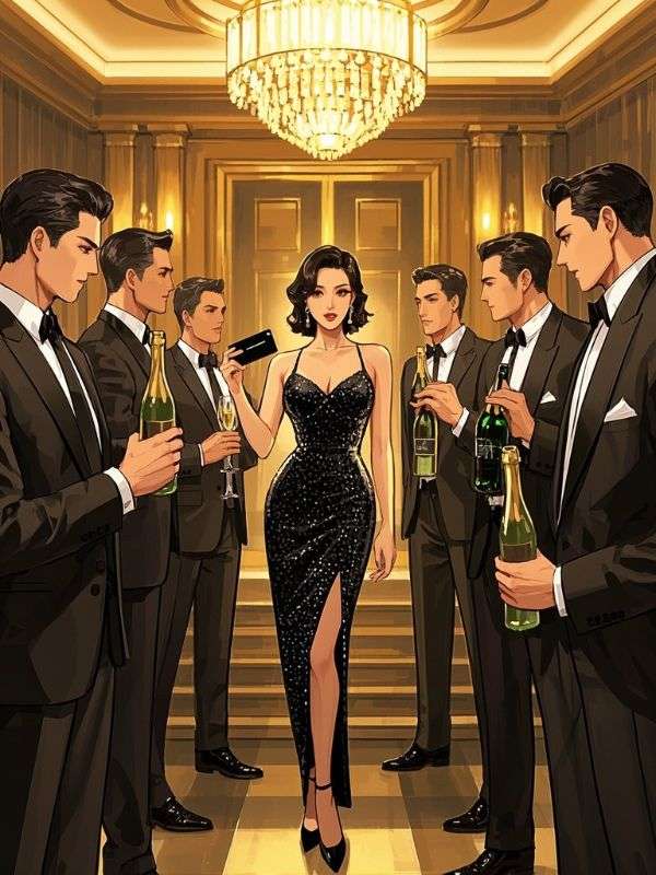 男友青梅說我媚男，我反手叫來十個男模