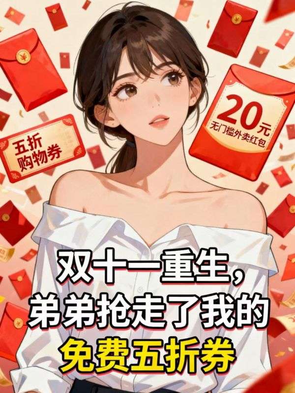 雙十一重生，弟弟搶走了我的免費五折券