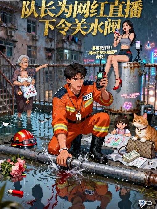 隊長為網紅直播下令關水閥