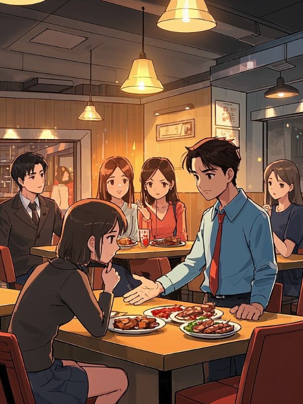 拒絕鄰桌的剩肉後，我成了普信男