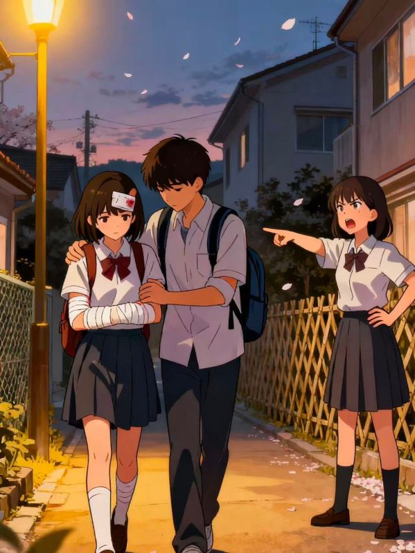 我受傷被男同學送回家，卻被鄰居女生指責不檢點