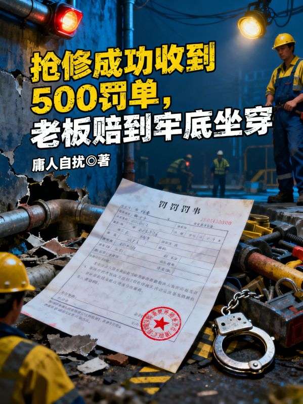 搶修成功收到500罰單，老板賠到牢底坐穿