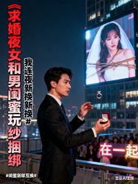 求婚夜女友和男閨蜜玩婚紗捆綁，我連夜換新娘