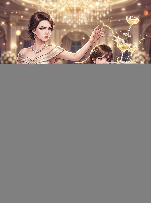 繼女羞辱我，我反手把她按進香檳塔