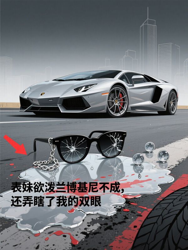 表妹欲潑蘭博基尼不成，還弄瞎了我的雙眼