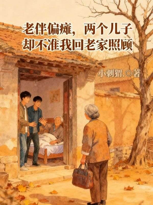 老伴偏癱，兩個兒子卻不準我回老家照顧