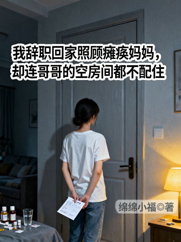 我辭職回家照顧癱瘓媽媽，卻連哥哥的空房間都不配住
